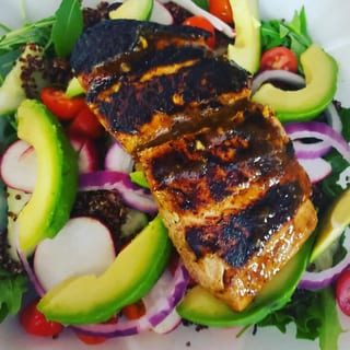 Jerk Salmon Catering